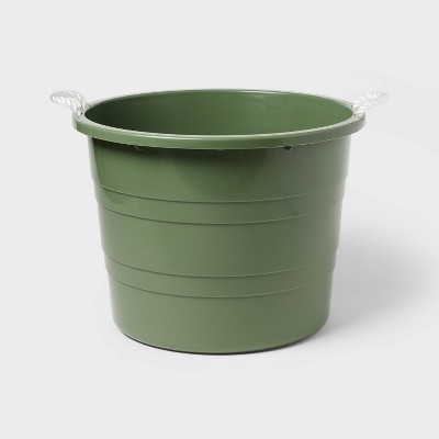 Plastic Kids' Storage Bin with Woven Handles - Pillowfort™