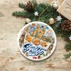 Classic Santa Fe New Mexico Ceramic Ornament, Souvenir and Christmas Tree Decor| OrnamentallyYou - 4 of 4