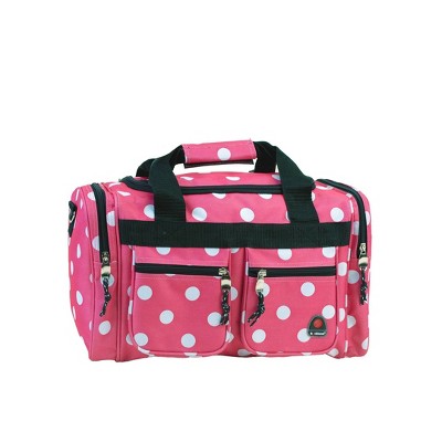 Rockland 31l Duffel Bag - Pink Dot : Target