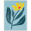 Amanti Art 23"x30" Yellow Flower by Emma Daisy Framed Canvas Wall Art Print - 4 of 4