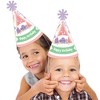Big Dot of Happiness Pajama Slumber Party - Cone Happy Birthday Party Hats for Kids and Adults - Set of 8 (Standard Size) - 2 of 4