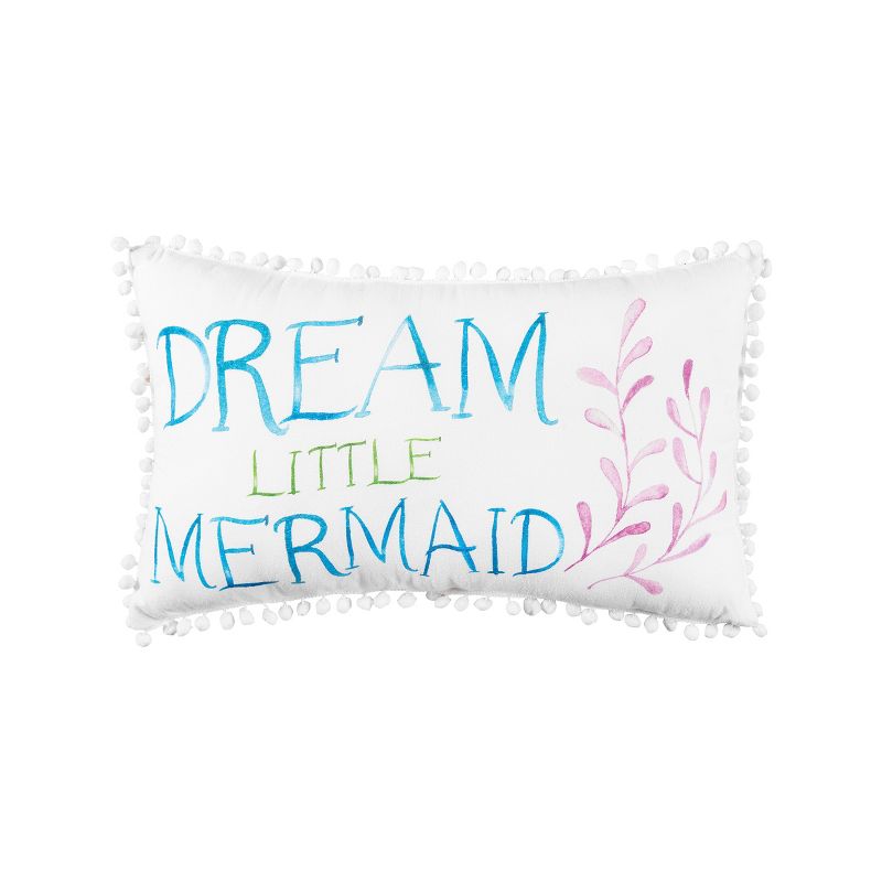 C&F Home 14" x 22" Dream Little Mermaid Printed Throw Pillow, 1 of 5