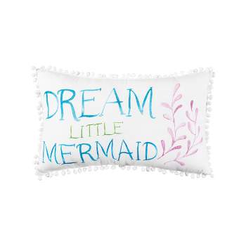 C&F Home 14" x 22" Dream Little Mermaid Printed Throw Pillow