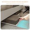 YIGII Under Bed Storage Containers, Under Bed Storage With Wheels,Underbed Storage Bins For Closet And Under Sofa To Storing Clothes, Quilts, Shoes - 4 of 4