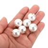 Unique Bargains Plastic Bulk Elegant DIY Crafts Jewelry Making Pearl Pendant 100 Pcs - 3 of 4