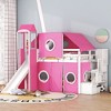 Whisen Twin Size Loft Bed with Tent and Tower - 2 of 4