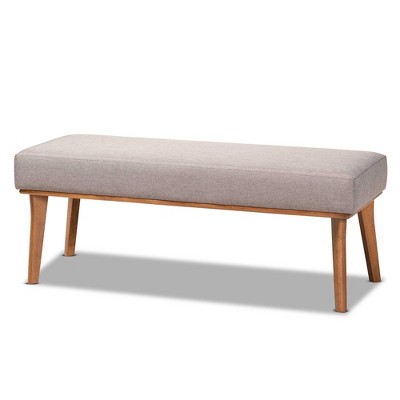 Odessa Mid-Century Modern Walnut Brown 5-Piece Dining Nook Set