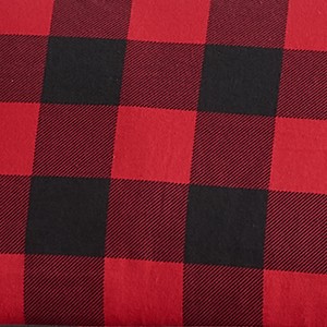 buffalo check - red/black