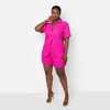 Rebdolls Women's Adriana Textured Button Up Top - 2 of 3