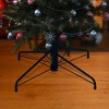 Home Heritage Artificial Christmas Tree Base Folding Metal Stand for 1 to 1 1/2 Inch Diameter Artificial Christmas Tree Poles, 26 Inch, Green - 4 of 4