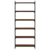vidaXL Bookcase 6-Tier Brown Oak 31.5 in.x11.8 in.x74 in. Engineered Wood - 4 of 4
