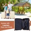 Travel Spinner Luggage Set with TSA Lock Expandable Hardside Suitcases 16" 20" 24" 28" and Tote Bag - Cuddlewood - 2 of 4