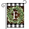 Briarwood Lane Everyday Garden Flag 12x18 For Outdoor Wreath Monogram E Garden Flag Flags For Outside - 2 of 4