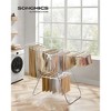 SONGMICS Foldable Clothes Drying Rack with Sock Clips Laundry Drying Rack with Height-Adjustable Gullwings - 2 of 4