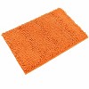 Home Mart Goods Orange Soft Cozy Plush Chenille Bath Mat Bathroom Rug - 30"x20" - 2 of 4