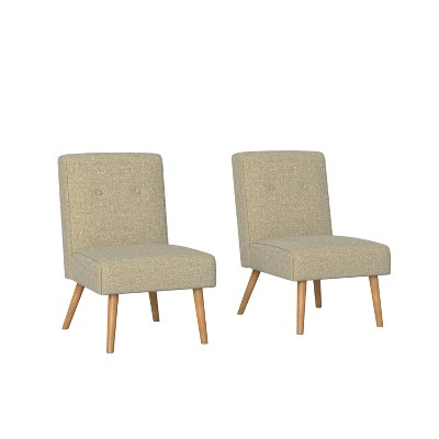 target armless chairs