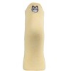 Memoi Women's Cat Love Low Cut Tab Socks Yellow Heather 9-11 - 3 of 4