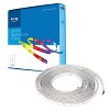 Array By Hampton® Wi-Fi® Smart Full Color LED Light Strip Extension, 13 Ft. in Clear - 4 of 4