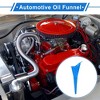 Unique Bargains Universal Automotive Oil Funnel for Engine Oil Diesel Kerosene Gasoline Durable PP 11.02"x4.13" - 2 of 4