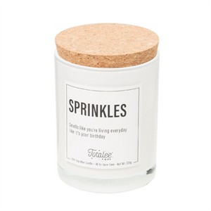 Totalee Gift Sprinkles Soy Candle Wax White 7.76 oz Burn Time: 40 - 1 of 1