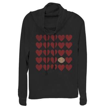 Valentine Hearts Print Sweatshirt  Heart sweatshirt, Long sleeve pullover,  Sweatshirts