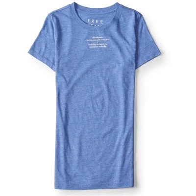Aeropostale Womens Alexithymia Basic T-Shirt