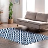 Nuloom Kellee Pet Friendly Machine Washable Modern Diamonds Area Rug - 2 of 4