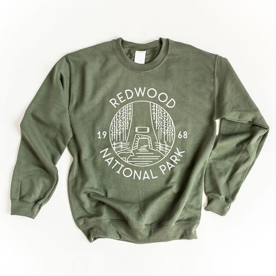 Simply Sage Market Women's Graphic Sweatshirt Redwood National Park