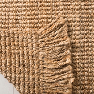 Handmade Natural Jute 8' x 10' Rectangular Area Rug