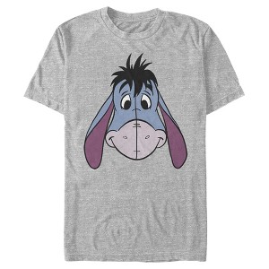 Men's Winnie the Pooh Big Face Eeyore T-Shirt - 1 of 4