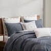 Gracie Mills Huber 3-Piece Embroidered Cotton Quilt Set - 2 of 4