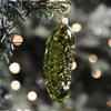 Kurt Adler Noble Gems Glass Ornament for Christmas Tree, Pickle - 4 of 4