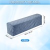 Unique Bargains Diamond Pattern Stretch Soft Jacquard Non Slip Sofa Armrest Covers - 2 of 4