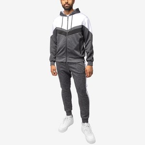 CULTURA Men's Zip Up Hoodie Track Suit - 1 of 4