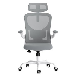 PAGED Ergonomic Office Chair with Headrest, High Back Gaming Chair with Armrests and Adjustable Lumbar Support for Home Office - 1 of 4