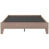 Signature Design by Ashley Queen Flannia Platform Bed Gray: Natural Finish, Wood Frame, No Box Spring Needed - 3 of 4