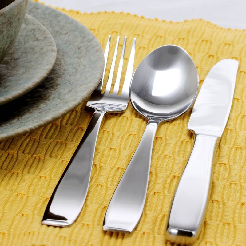 Gibson Home 20pc Stainless Steel Castleford Silverware Set, 4 of 5