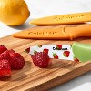 Cuisinart Advantage 6pc Colored Nonstick Utility and Paring Knife Set with Blade Guards: Stainless Steel, Hand Wash, Multi-Colored - 3 of 4