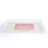 April Lane Art Amour Love Orange Pink Heart Acrylic Tray - Deny Designs - 2 of 4