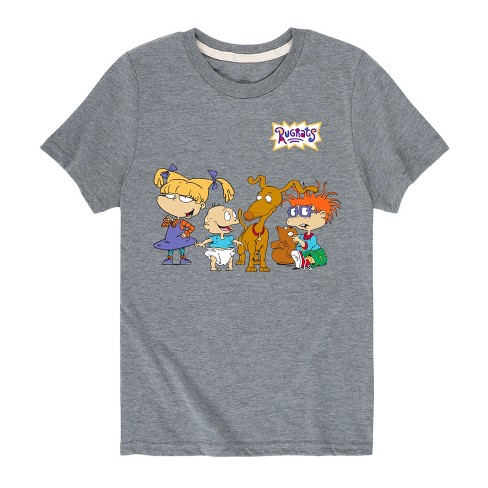 Grey rugrats t shirt hotsell