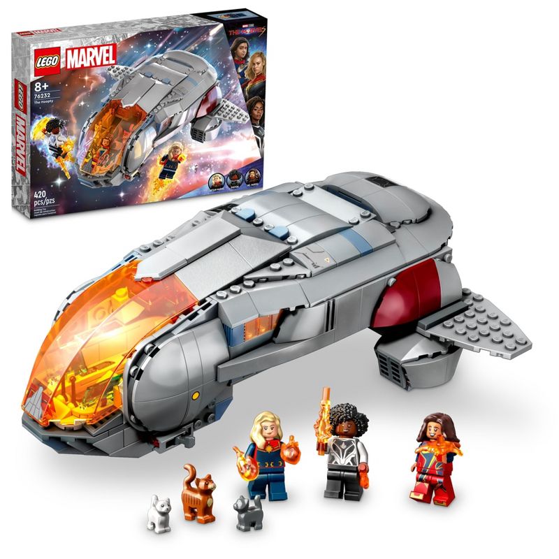 LEGO Marvel The Hoopty Super Hero Spaceship Building Toy Set 76232, 1 of 8