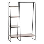 IRIS USA Garment Rack for Hanging Clothes and Displaying Accessories