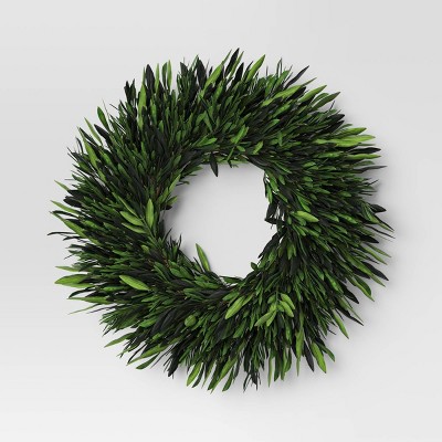 thumbnail image 2 of Threshold X Studio McGee 26-Inch Artificial Wild Berry Wreath - Green Home Decor 2 of 3
