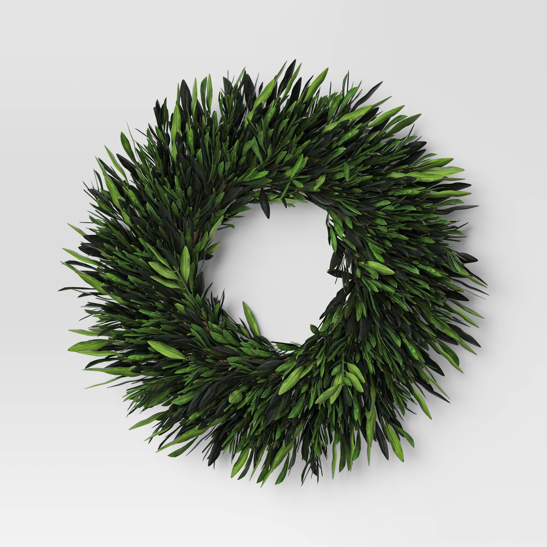 Preserved Olive Leaf Wreath - Threshold™