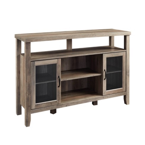 Classic Wood Console Table Gray Wash - Saracina Home : Target