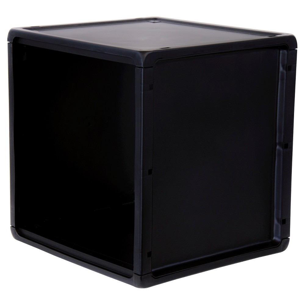 UPC 025947396436 Plastic Cube Black ITSO