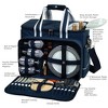 Picnic at Ascot- Ultimate Insulated Picnic Cooler with Service for 4 - Navy - image 3 of 4