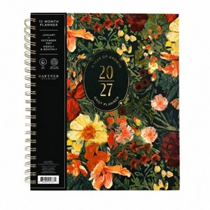 Gartner Studios 2027 Monthly/Weekly Hardcover Floral with Rose