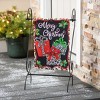 Evergreen Garden Flag Animal Print Presents Suede Double Sided Indoor Outdoor Decor 18" x 12.5" - 2 of 2