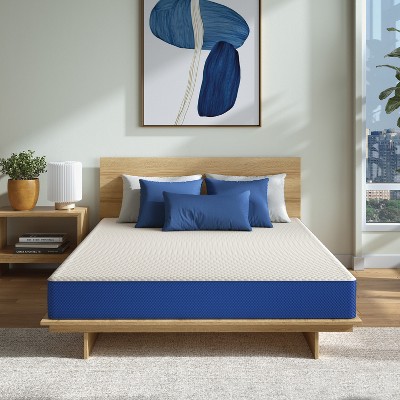 Boyd Sleep 8" Medium Firm Memory Foam Spring Hybrid Mattress - Cooling Gel Foam, Quiet Pocket Springs